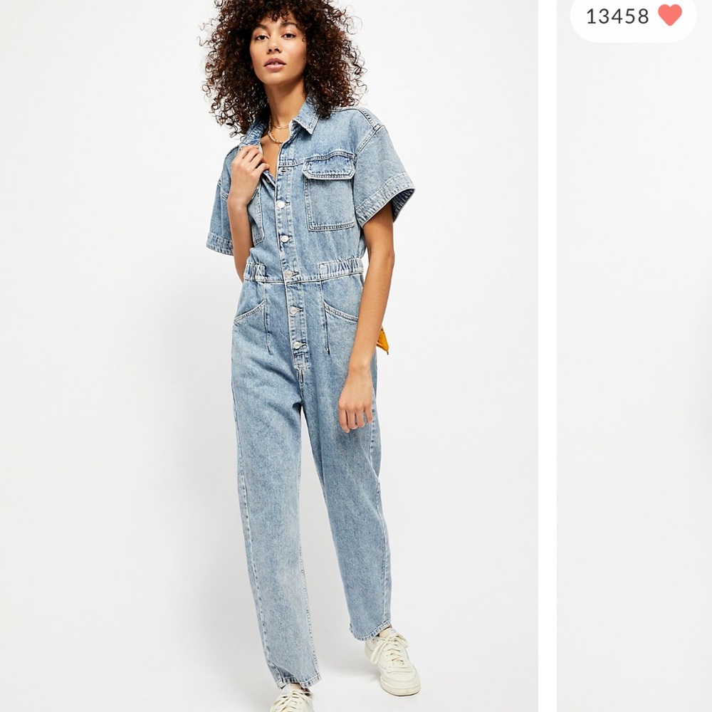 Free People Marci Coverall NWT